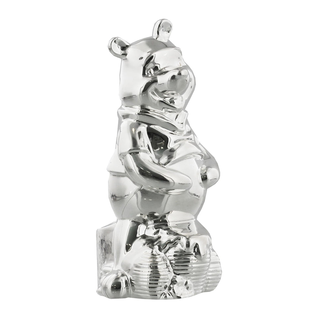 Winnie Pooh Silverplated Money Box