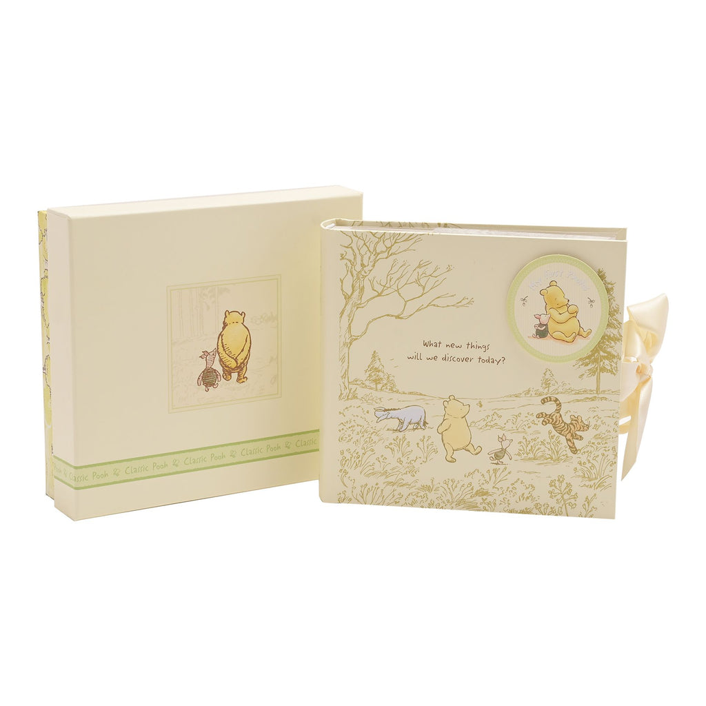 Classic Pooh Heritage Photo Album Box My First Photos