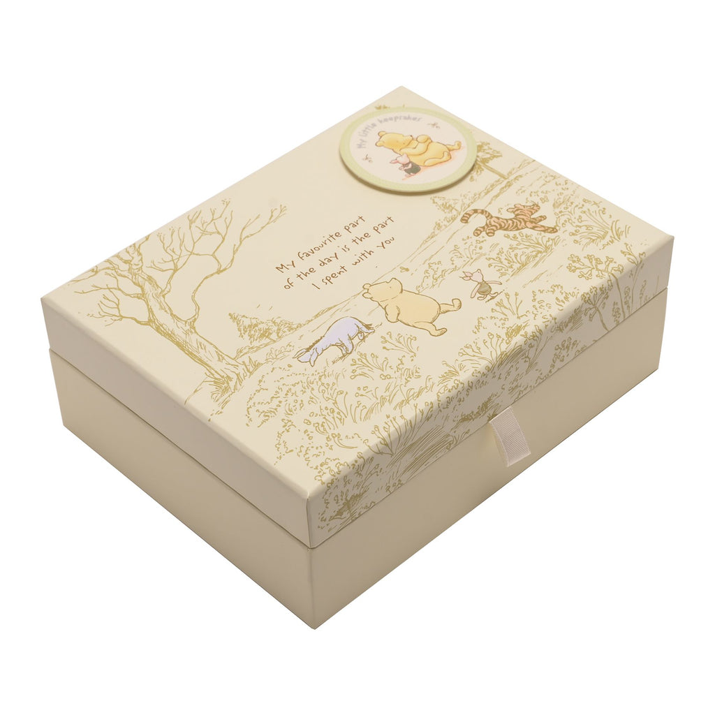 Classic Pooh Heritage Keepsake Box Compartments