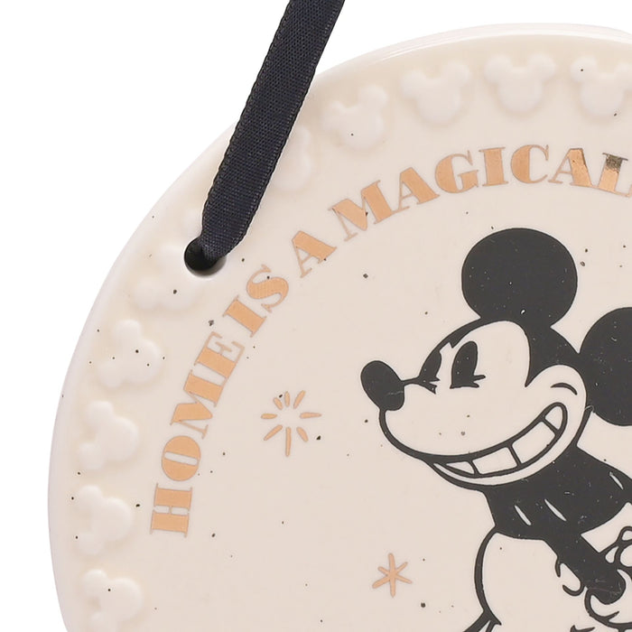 Disney Mickey Ceramic Plaque 'Home'