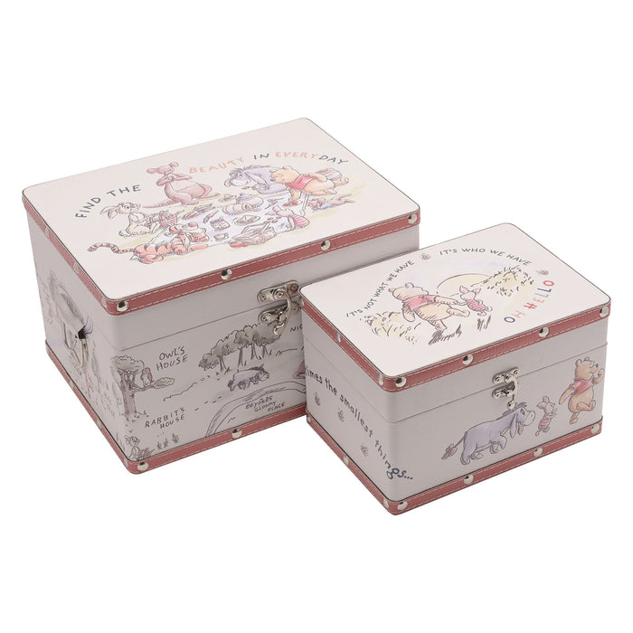 Disney Winnie The Pooh Set of 2 Storage Boxes