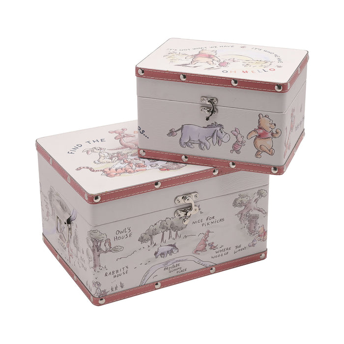 Disney Winnie The Pooh Set of 2 Storage Boxes