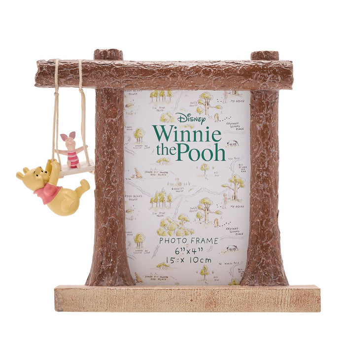 Disney Winnie The Pooh & Piglet Swing Photo Frame