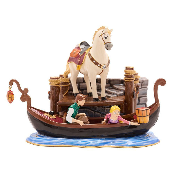 Disney Icon Maximus Scene Trinket Box - Rapunzel & Flynn