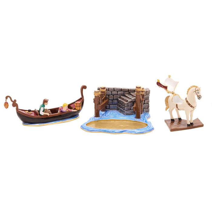 Disney Icon Maximus Scene Trinket Box - Rapunzel & Flynn