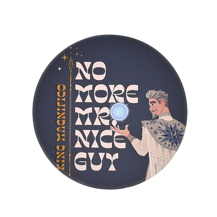 Disney Wish Ceramic Round Coaster - No More Mr Nice Guy