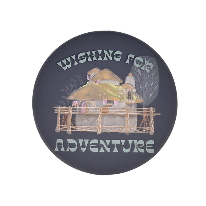 Disney Wish Ceramic Round Coaster - Wishing For Adventure