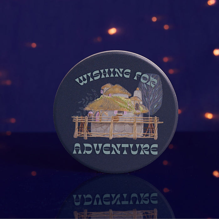 Disney Wish Ceramic Round Coaster - Wishing For Adventure