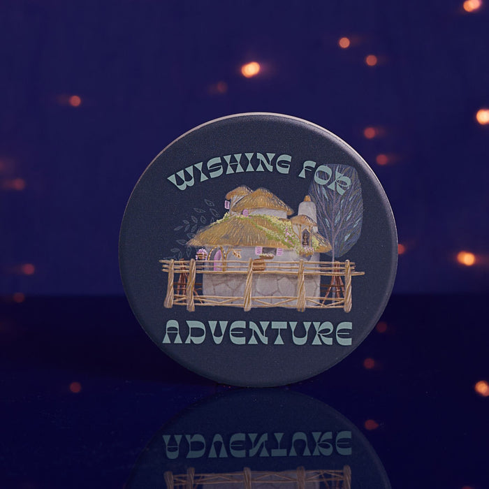 Disney Wish Ceramic Round Coaster - Wishing For Adventure
