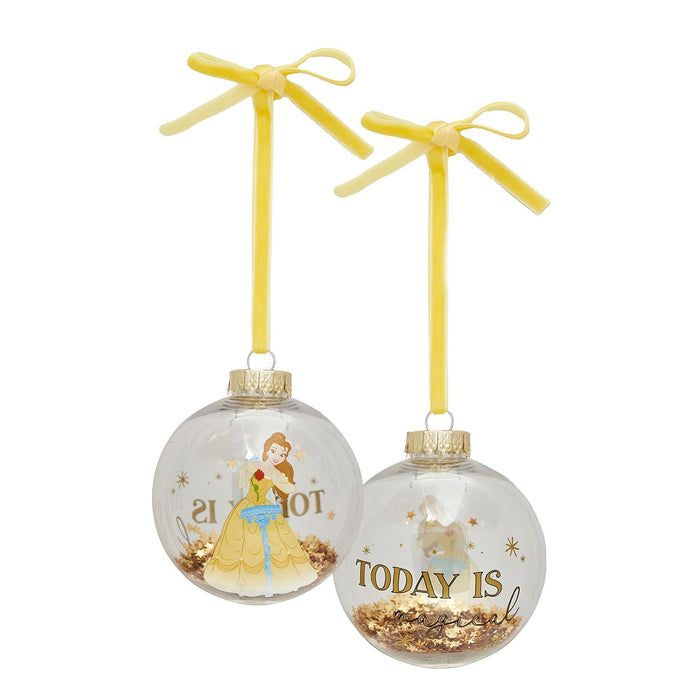 Disney Set of 7 Baubles - Beauty & The Beast