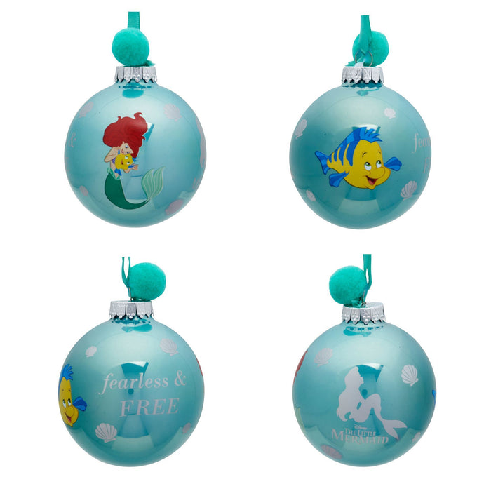 Disney Set of 7 Baubles - The Little Mermaid