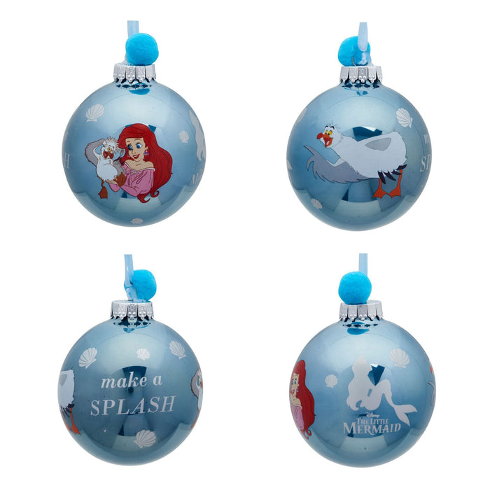 Disney Set of 7 Baubles - The Little Mermaid