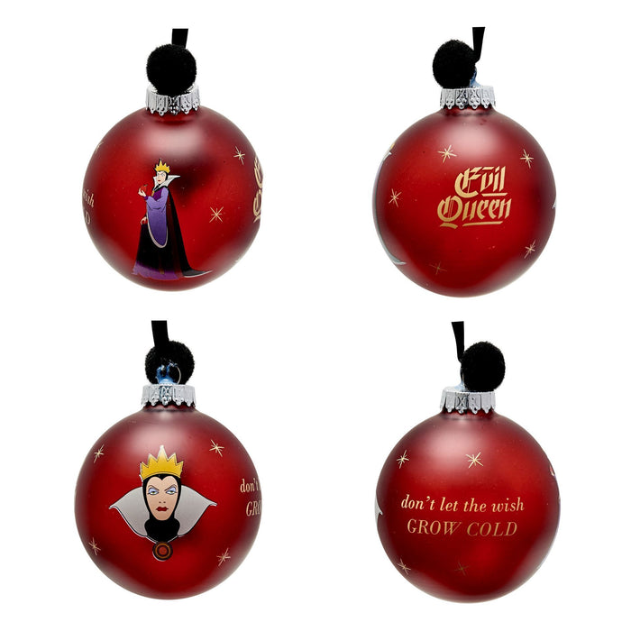 Disney Set of 7 Baubles - Villains