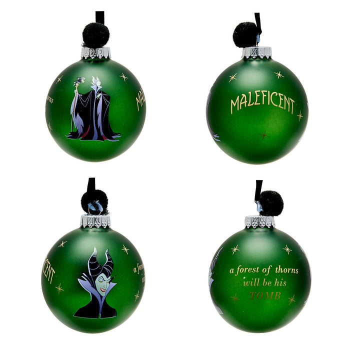 Disney Set of 7 Baubles - Villains