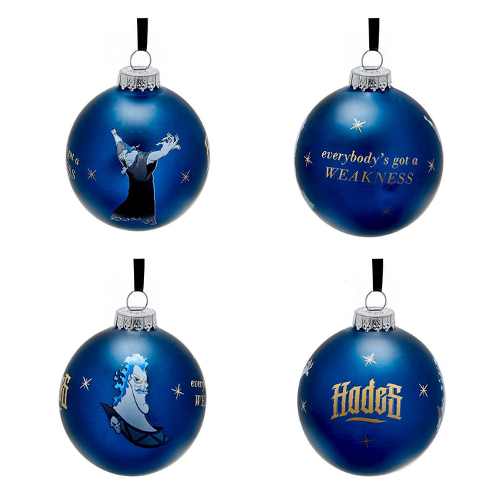 Disney Set of 7 Baubles - Villains