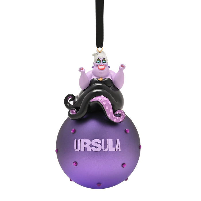 Disney Ursula On A Glass Bauble