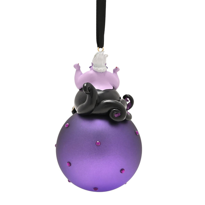 Disney Ursula On A Glass Bauble