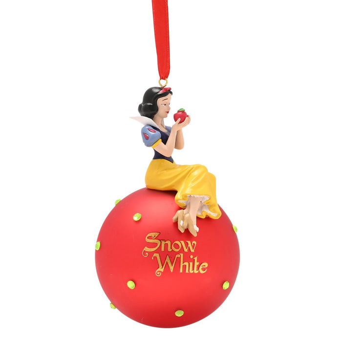 Disney Snow White On A Glass Bauble