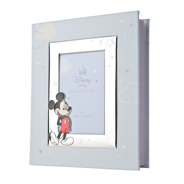 Disney Silver Mickey Photo Album - Made In Italy