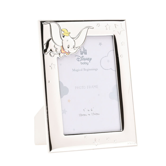 Disney Silver Dumbo Photo Frame 4" x 6" - Made In Italy