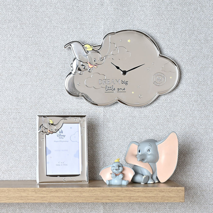 Disney Silver Dumbo Photo Frame 4" x 6" - Made In Italy