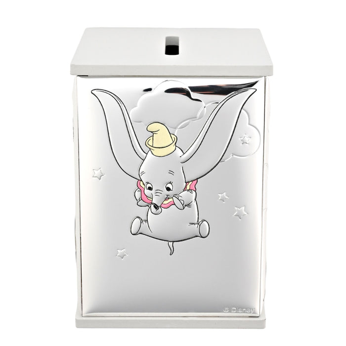 Disney Silver Dumbo Money Box - Made In Italy