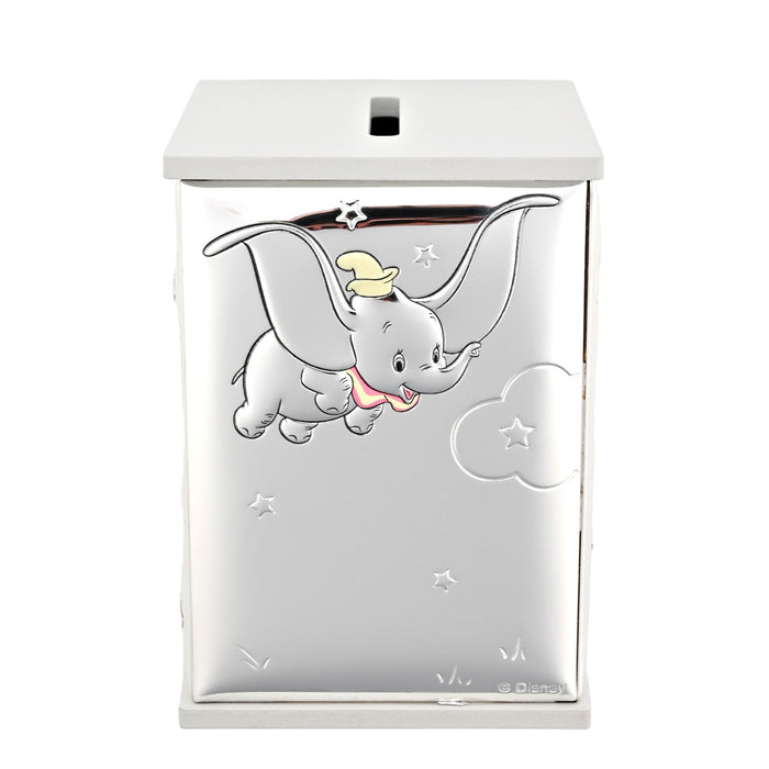 Disney Silver Dumbo Money Box - Made In Italy