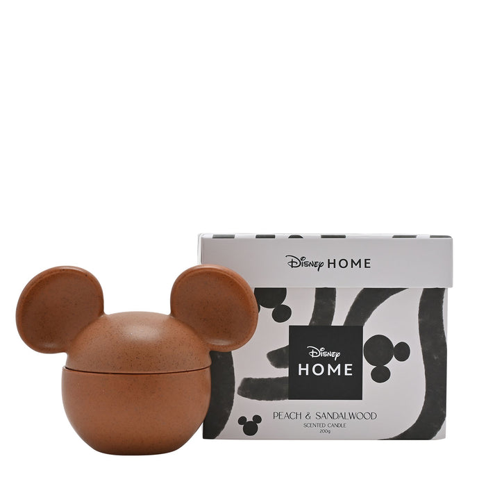 Disney Mickey Ceramic Vessel Fragranced Candle - Terracotta