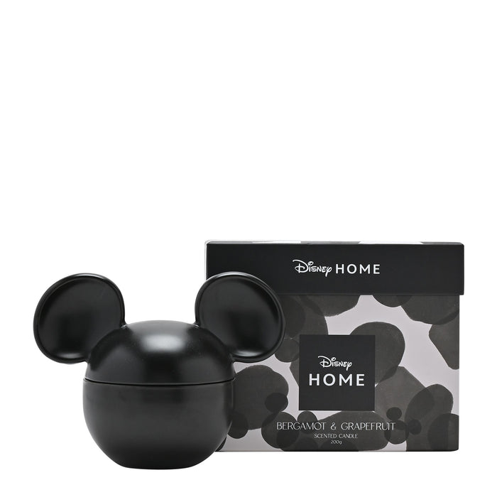 Disney Mickey Ceramic Vessel Fragranced Candle - Black