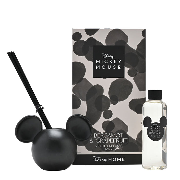 Disney Mickey Ceramic Vessel Fragranced Diffuser - Black