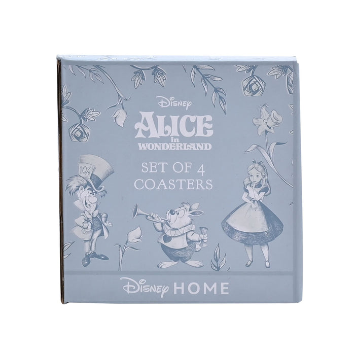 Disney Alice in Wonderland Set of 4 Coasters