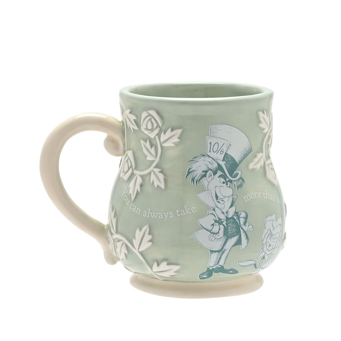 Disney Alice in Wonderland Embossed Mug - Mad Hatter