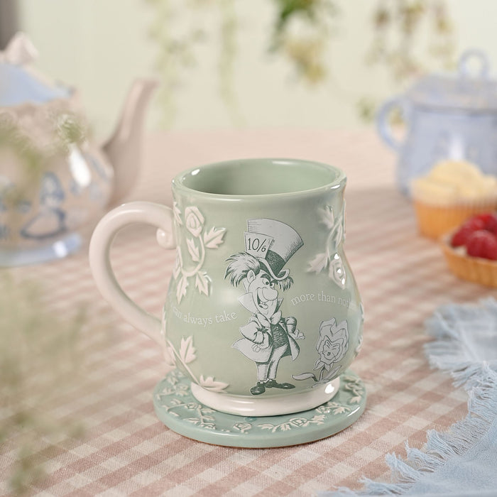 Disney Alice in Wonderland Embossed Mug - Mad Hatter