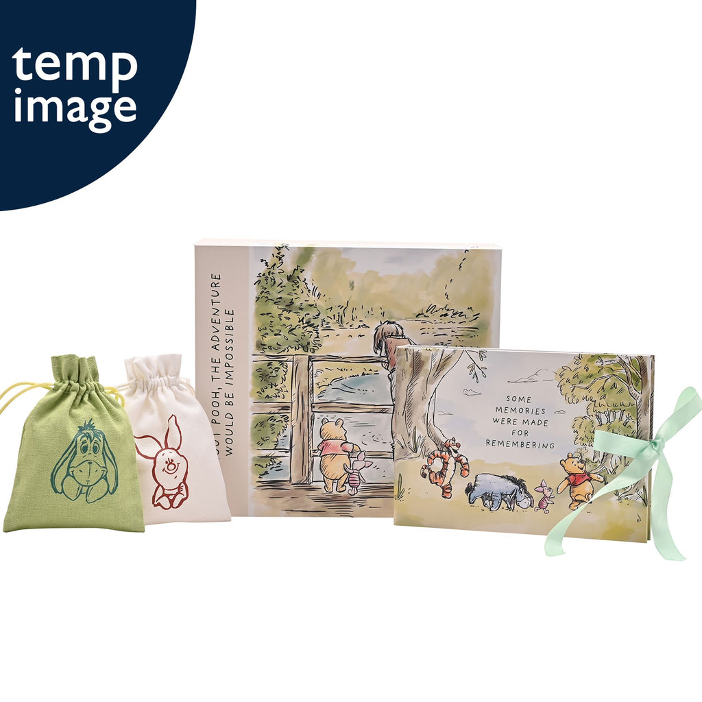 Winnie Pooh Keepsake Box Photo Album & Bags
