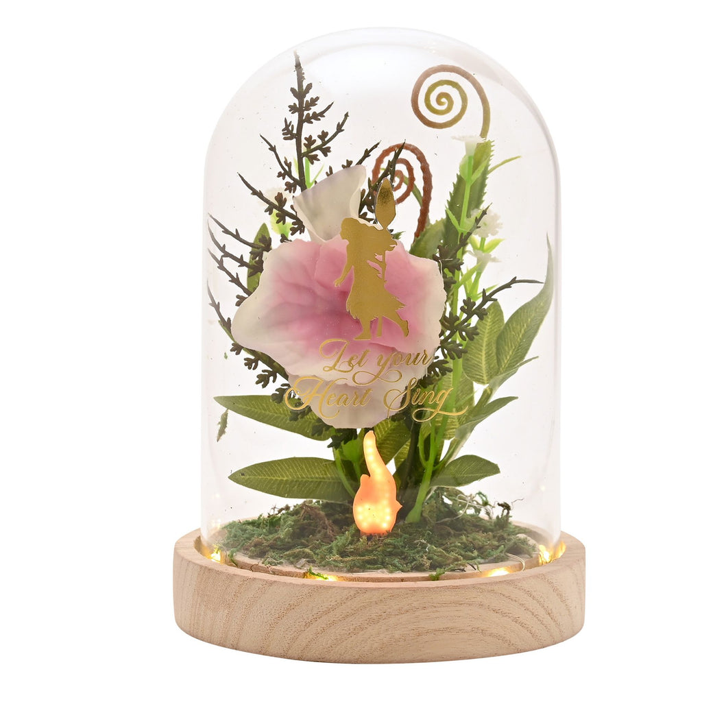 Pastel Princess Florals Cloche Neon Light Moana