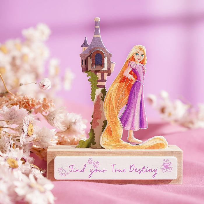 Disney Pastel Princess Mini Castle Plaque - Rapunzel