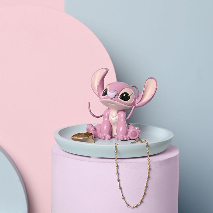 Disney Stitch Resin Trinket Dish - Angel