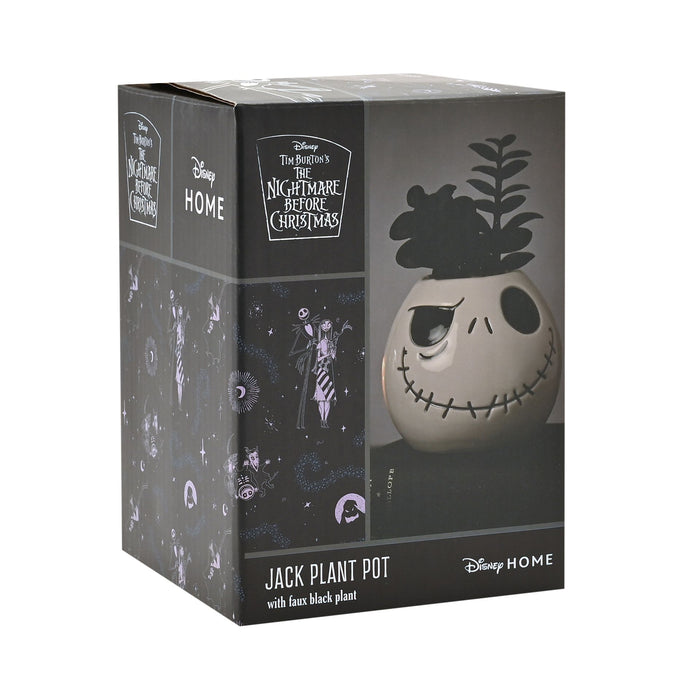 Disney Nightmare Before Christmas Planter with Faux Plant - Jack