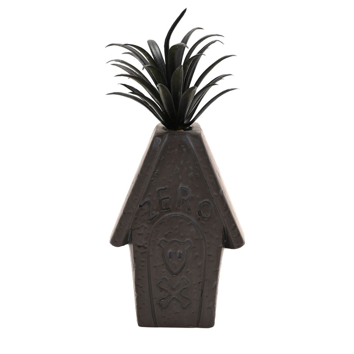 Disney Nightmare Before Christmas Planter with Faux Plant - Zero Coffin