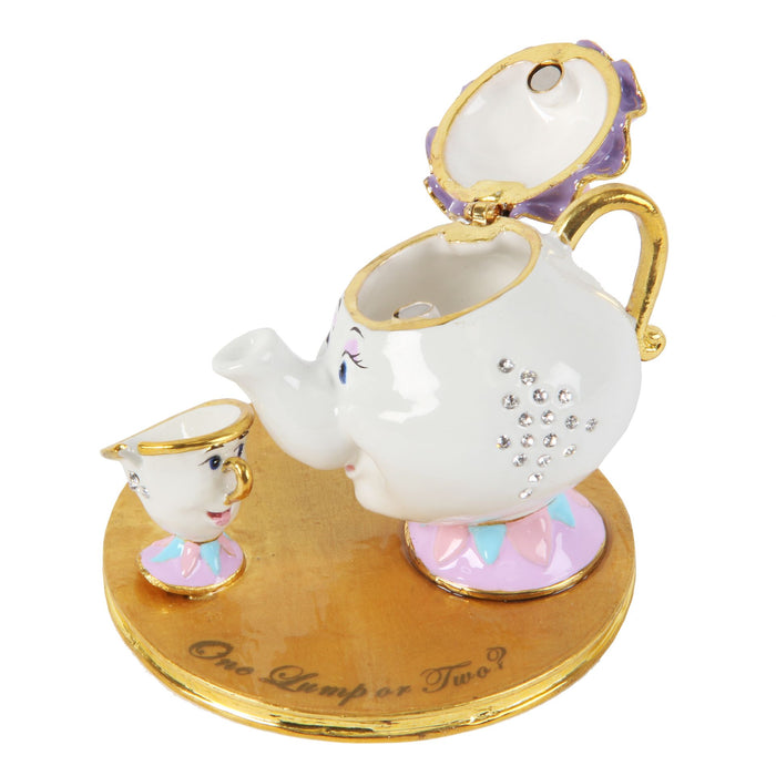 Disney Classic Trinket Box - Mrs Potts & Chip