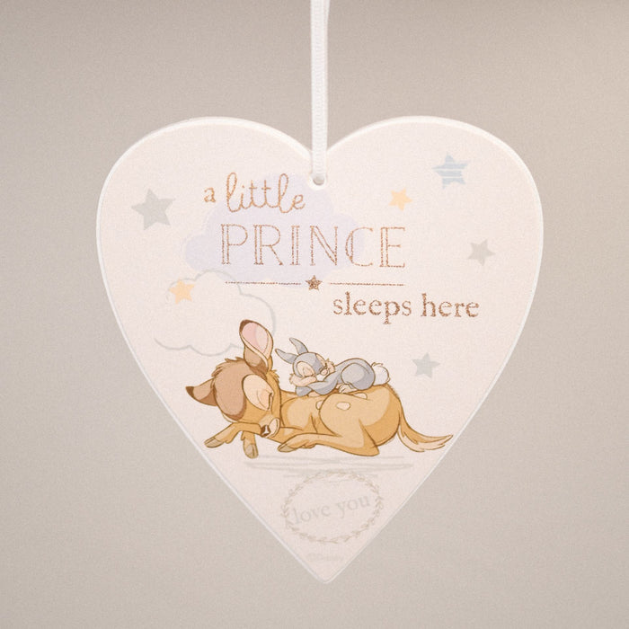 Disney Magical Beginnings Heart Plaque 'Little Prince'