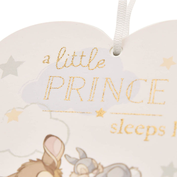 Disney Magical Beginnings Heart Plaque 'Little Prince'