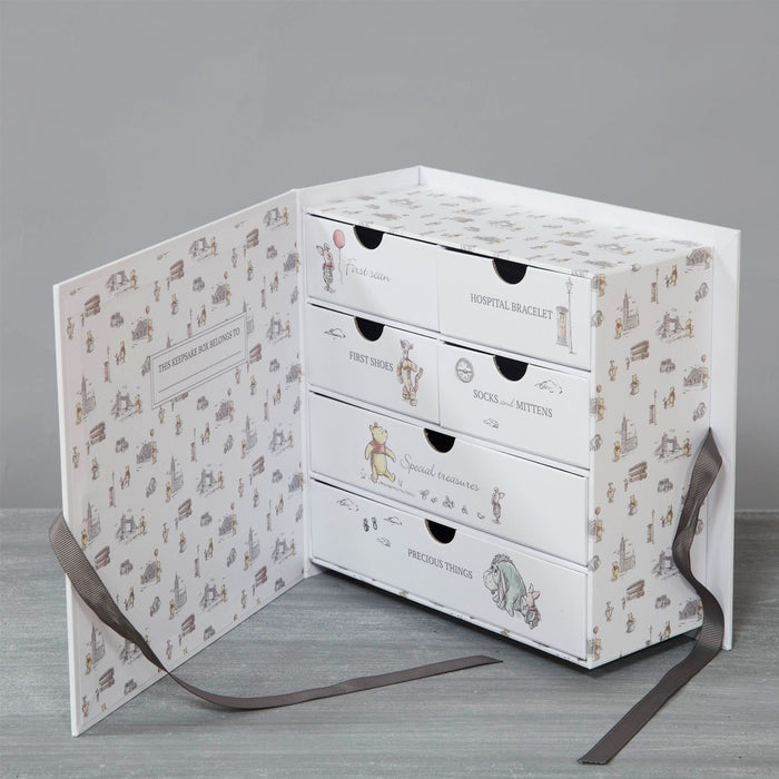 Disney Christopher Robin Keepsake Box Bear of Very Big Heart