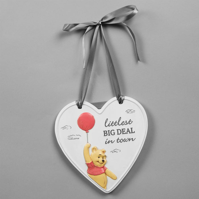 Christoper Robin Resin Relief Heart Littlest Big Deal Plaque