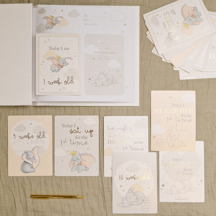 Disney Magical Beginnings Album & Milestone Card Set - Dumbo