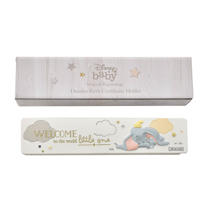 Disney Magical Beginnings Birth Certificate Holder Dumbo