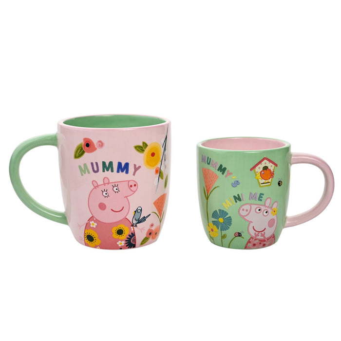 Peppa Pig Mummy & Me Mug Set