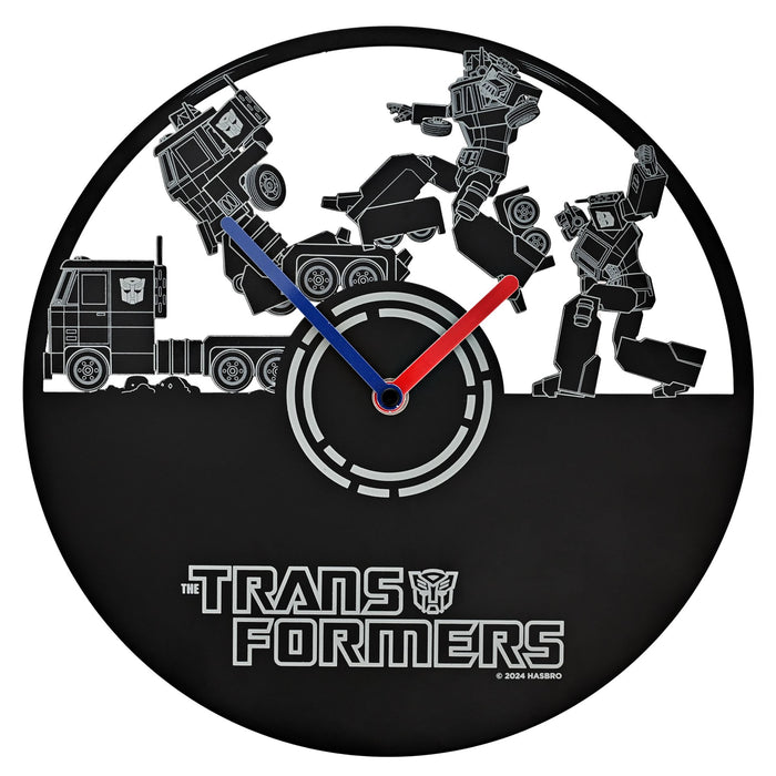 Transformers Metal Cut Out Wall Clock - 30cm