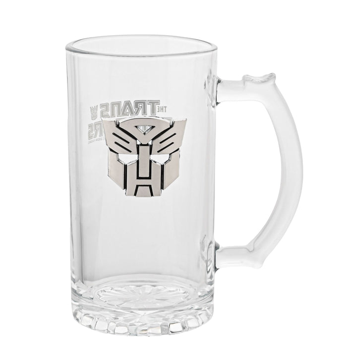 Transformers Autobot Icon Glass Tankard