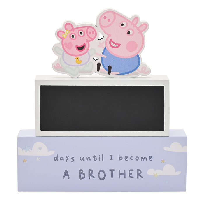 Peppa Pig Big Brother Countdown Plaque